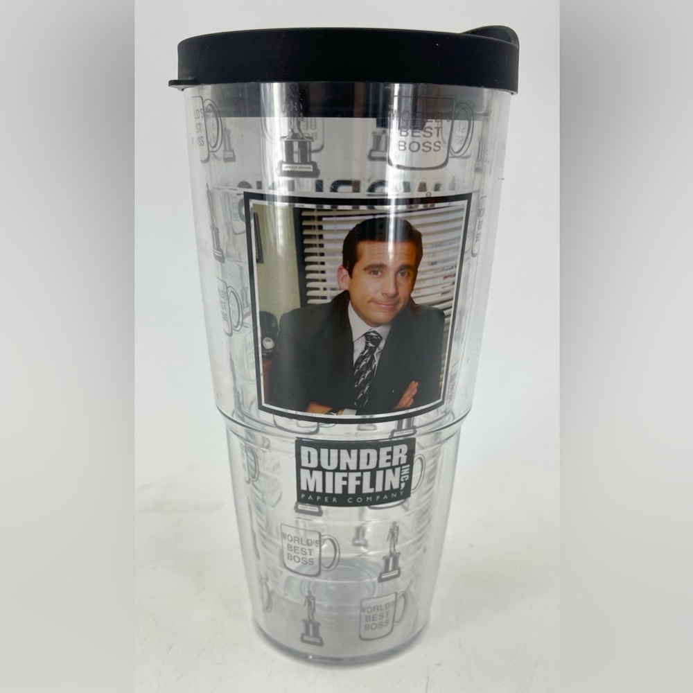 Tervis The Office "World's Best Boss" Double Walled 24oz Tumbler with Lid